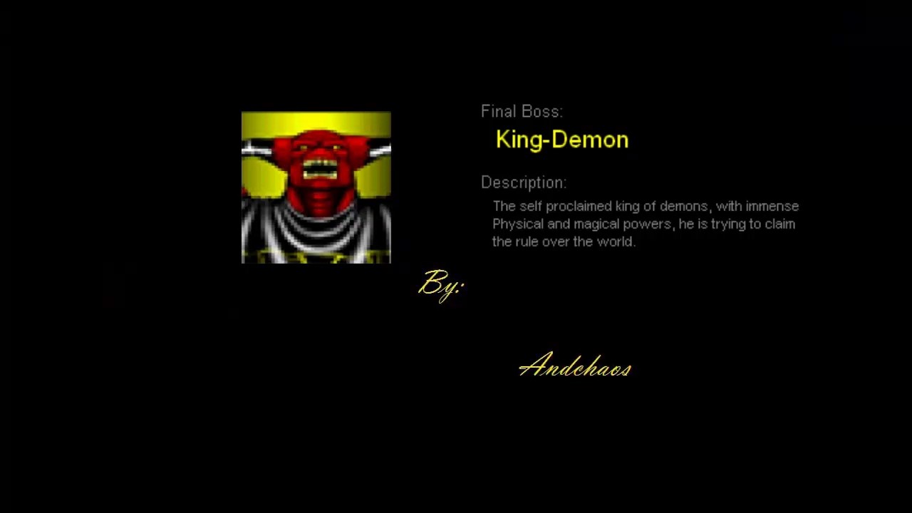 [N-Gage] Barakel: The Falen Angel - Final Boss: King Demon