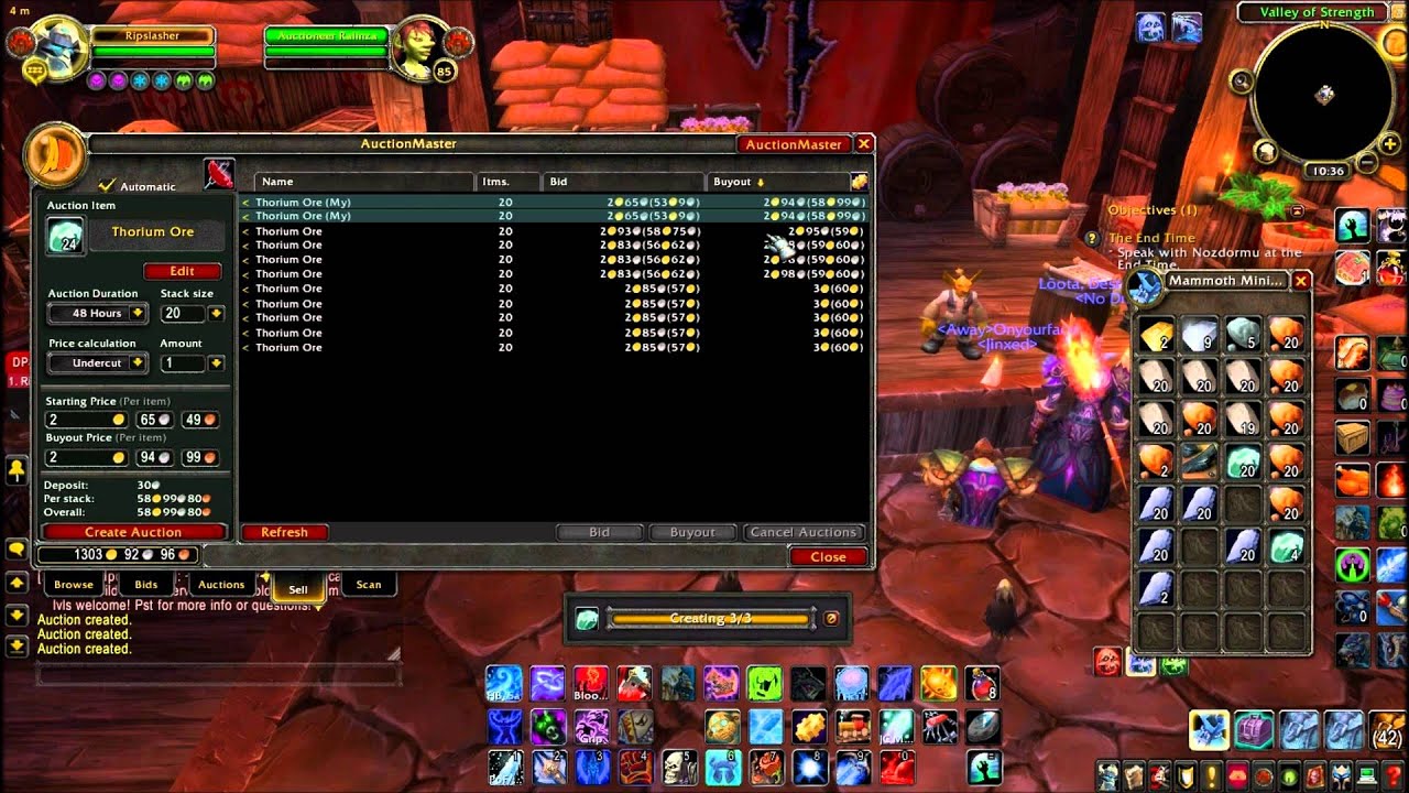 WoW Auction Master addon