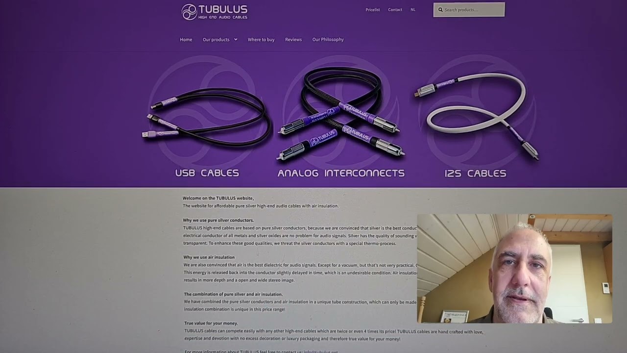 Musical I2S Cable ? :  Tubulus Concentus I2S for Audio KILLS 2800,-€ HDMI Cable PART 1
