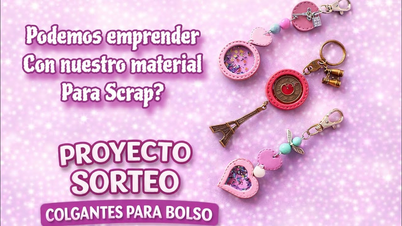 Colgante para cartera/emprendimiento/súper sorteo 