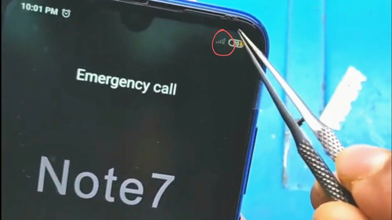 Mi redmi note 7 pro network no service solution || #mobilerepairbd