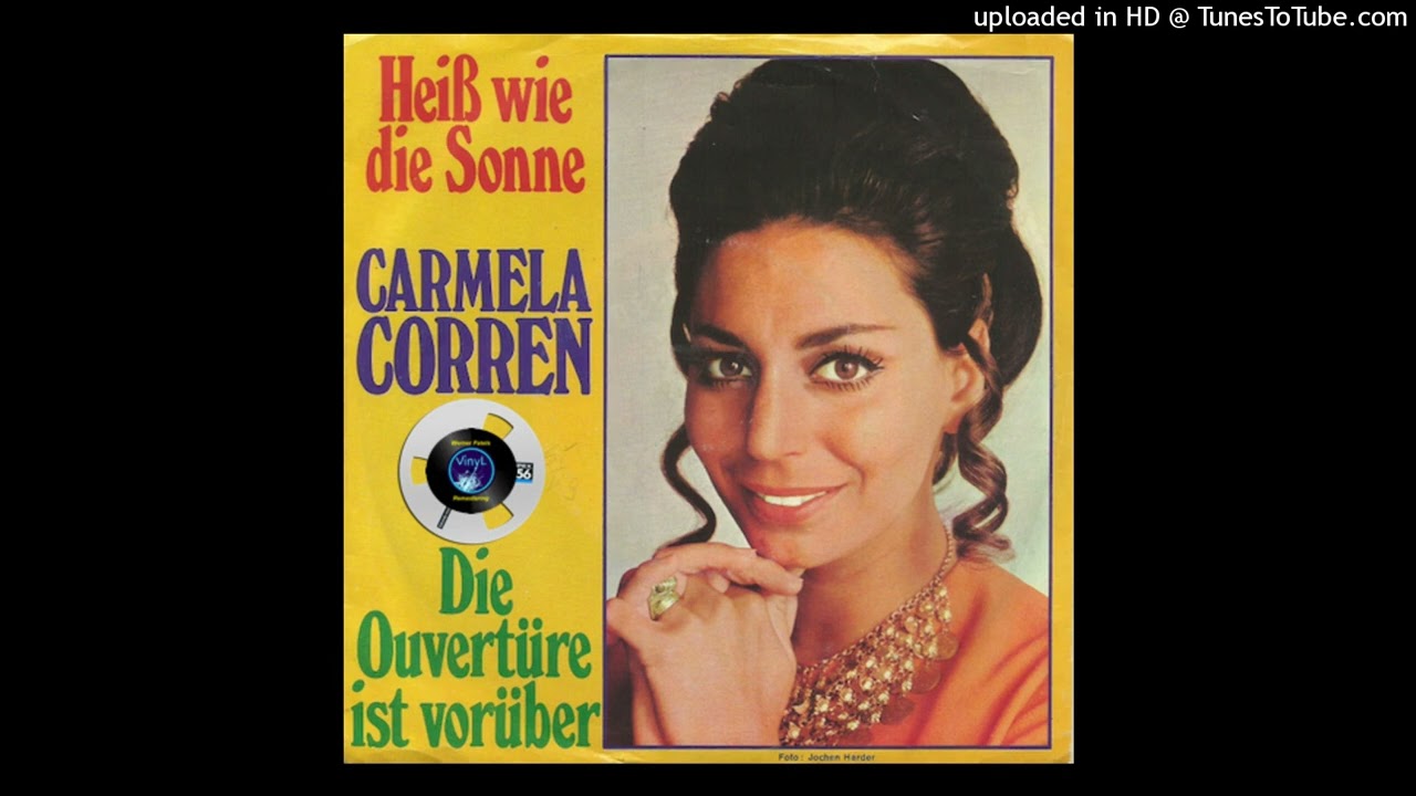 ORIGINAL MASTER TAPE: Carmela Corren (1968) &ndash; Hei&szlig; wie die Sonne (Luglio)