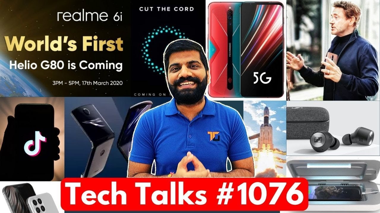 Tech Talks #1076 - OnePlus 8 Pro First Look, Xiaomi New Product, TikTok Ban, ISRO Gaganyaan, 6i G80