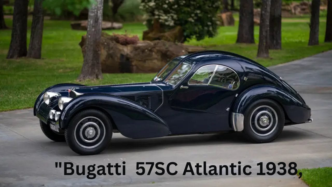 "ASMR Full Restoration: Glossy Teal 1938 Bugatti Type 57SC Atlantic –