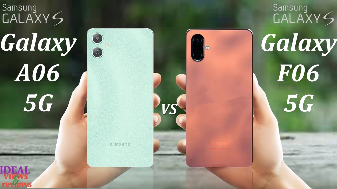 You Won't Believe The Samsung Galaxy A06 5G and Samsung Galaxy F06 5G Difference