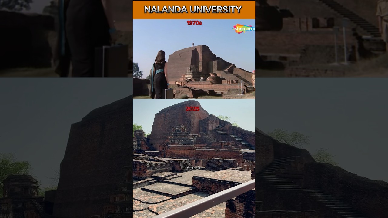 Nalanda University 1970s Vs 2025 views #1970s #nalanda #university #oldsong #trending #mrglooyt