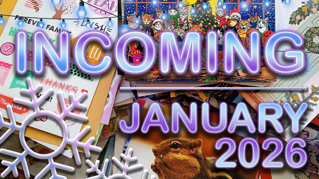 #05 Incoming | January 2026 | Results of the giveaway| UA