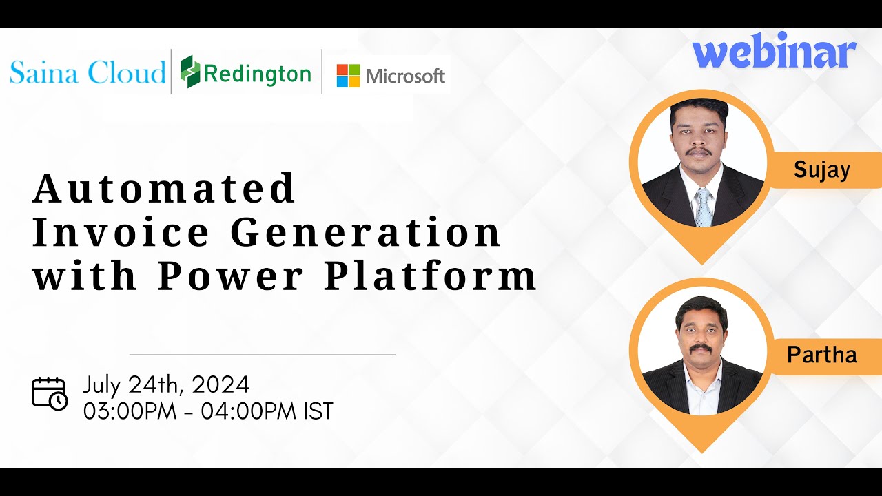 Automated Invoice generation with Power platform