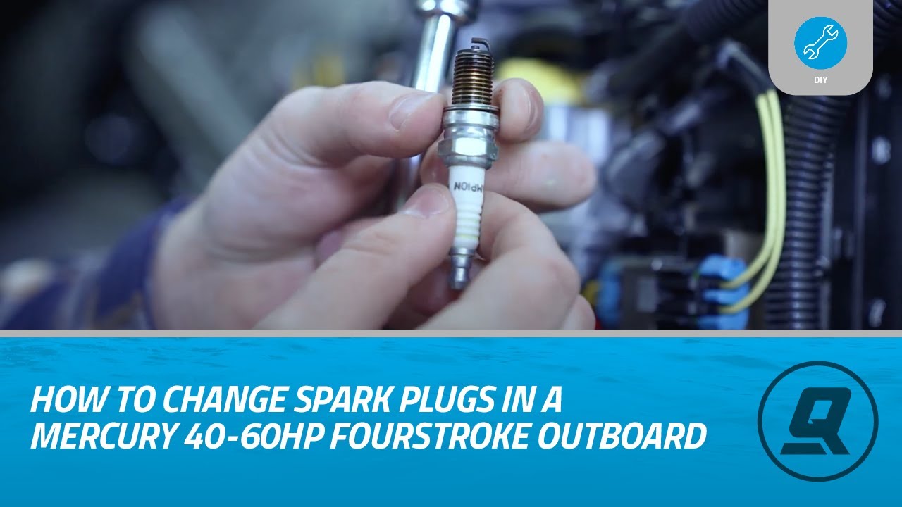 How to Change Spark Plugs in a Mercury 40-60hp FourStroke Outboard