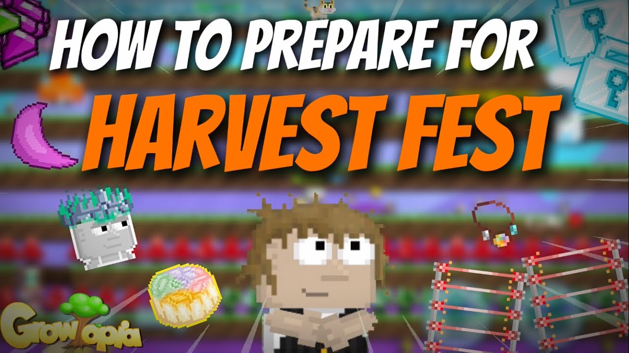 HOW TO PREPARE FOR HARVEST FEST!! (easy profit) | Growtopia