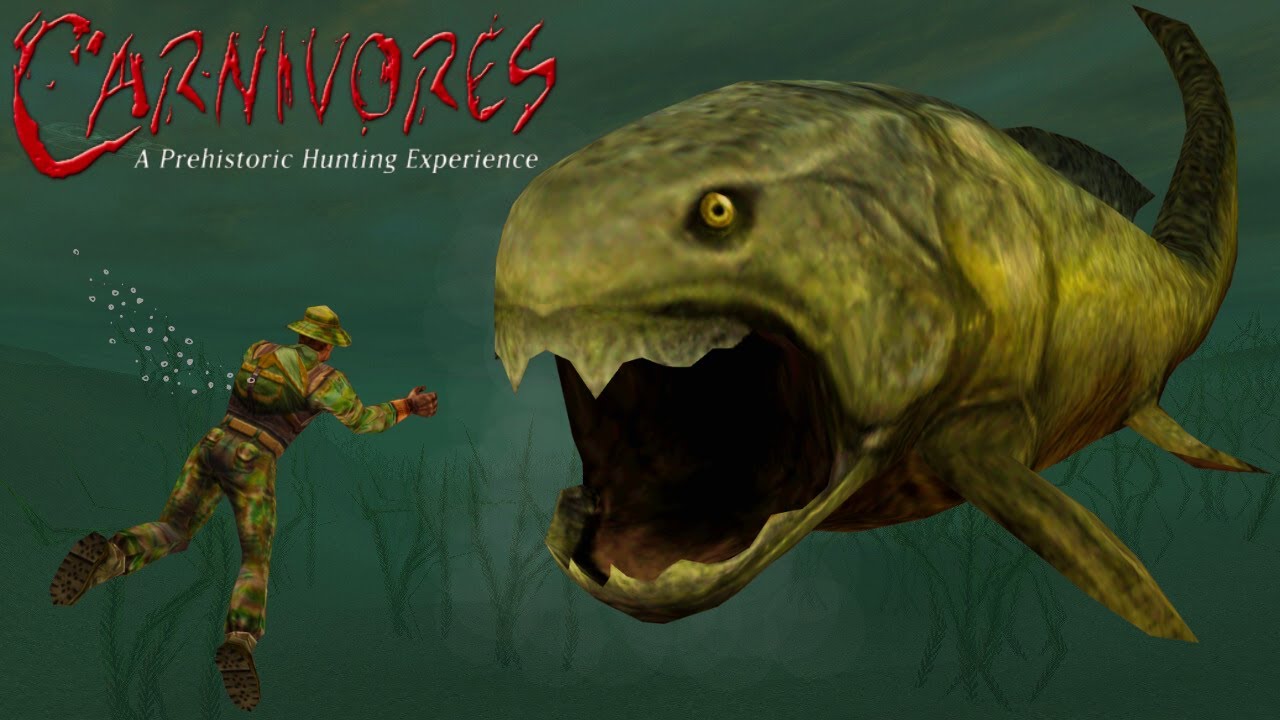 Hunting the terrifying Dunkleosteus - (Carnivores Random Hunt)