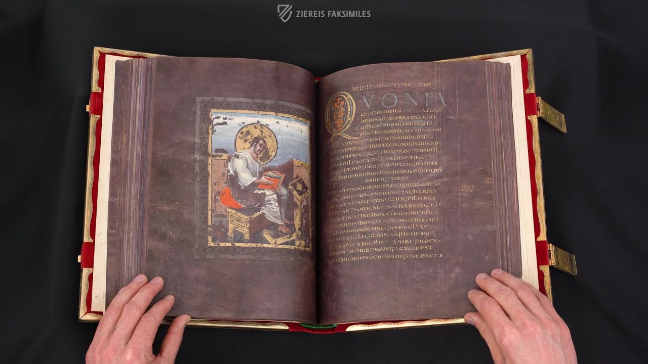 THE CORONATION GOSPELS OF THE HOLY ROMAN EMPIRE - Browsing Facsimile Editions (4K / UHD)