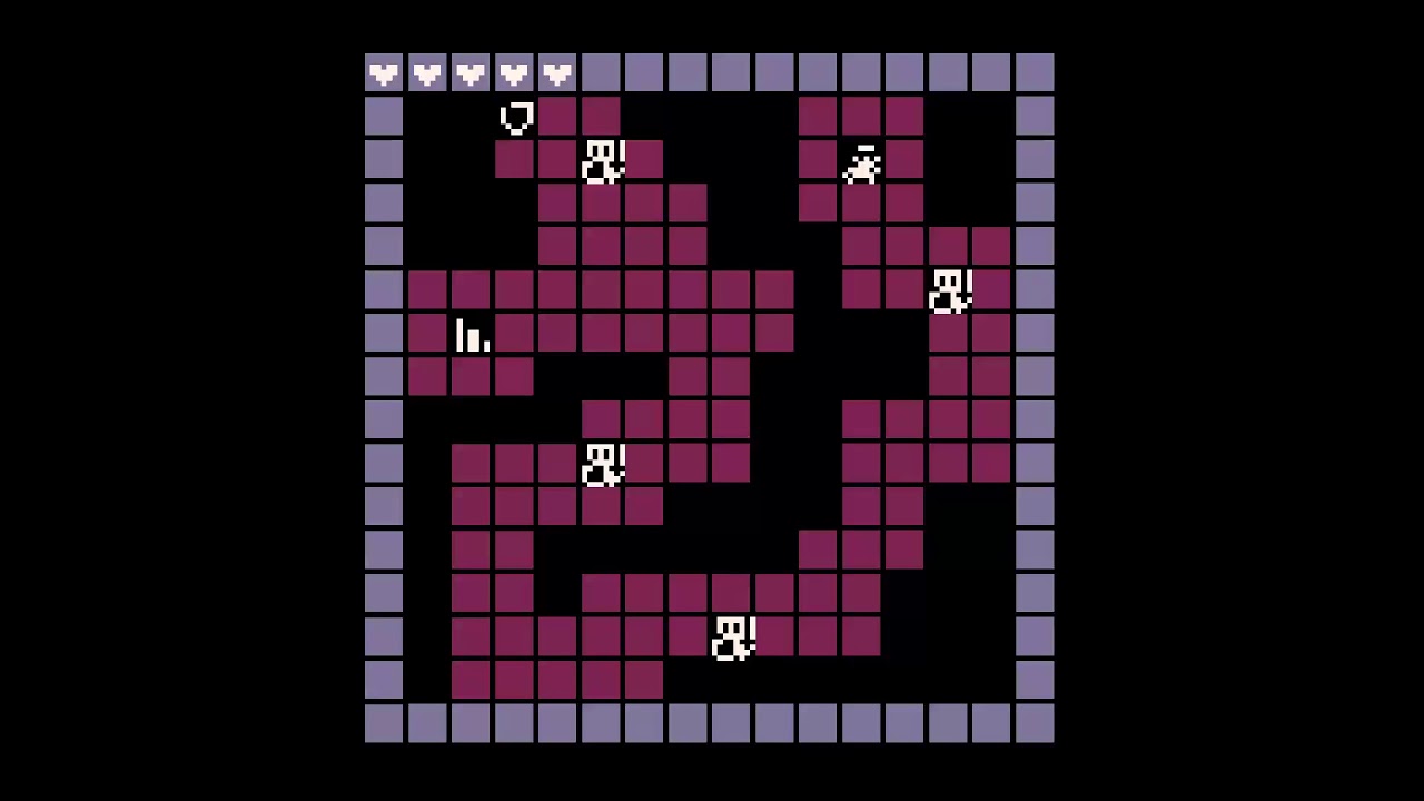 FOUR ROOM DUNGEON v0 1 PICO 8 Fantasy Virtual Console Lexaloffle Games www lexaloffle com