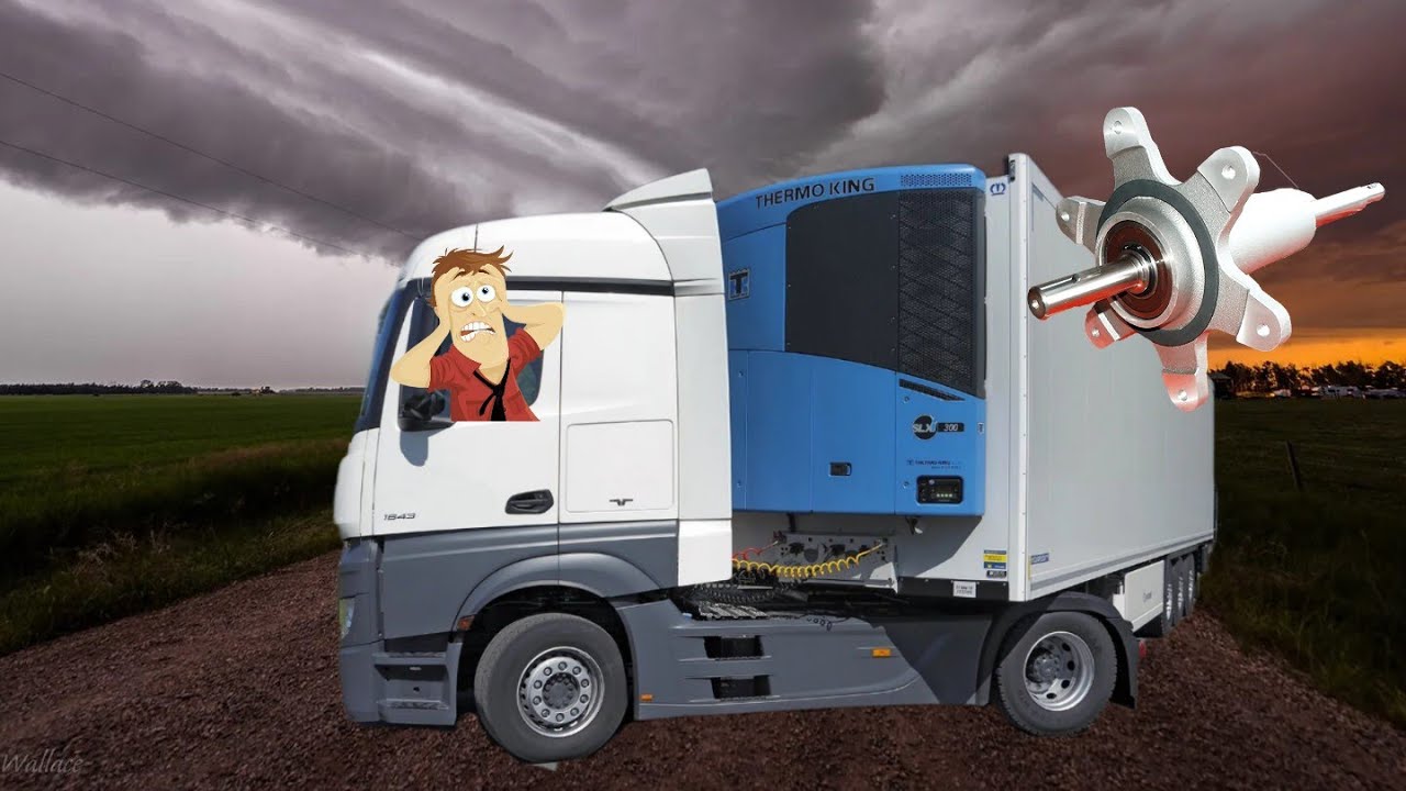 Снятие/установка турбины испарителя Thermoking SLX.