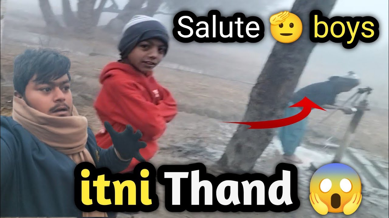  Little boys are going to Majid in coldness 😱🫡
