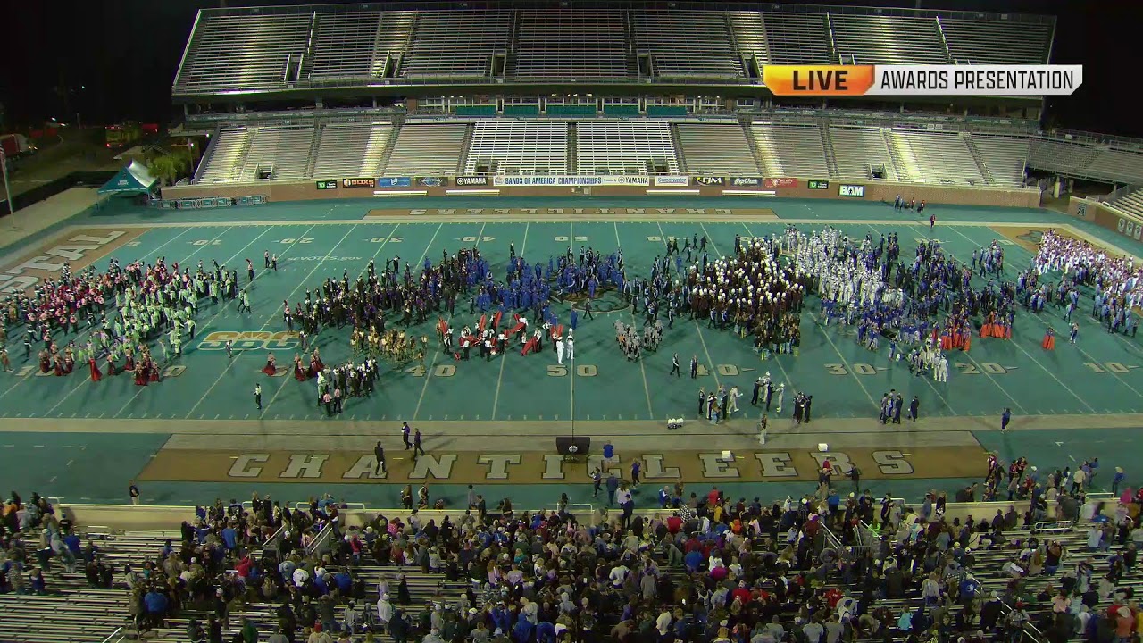 Региональные награды финалистов 2024 года Bands of America в Каролине