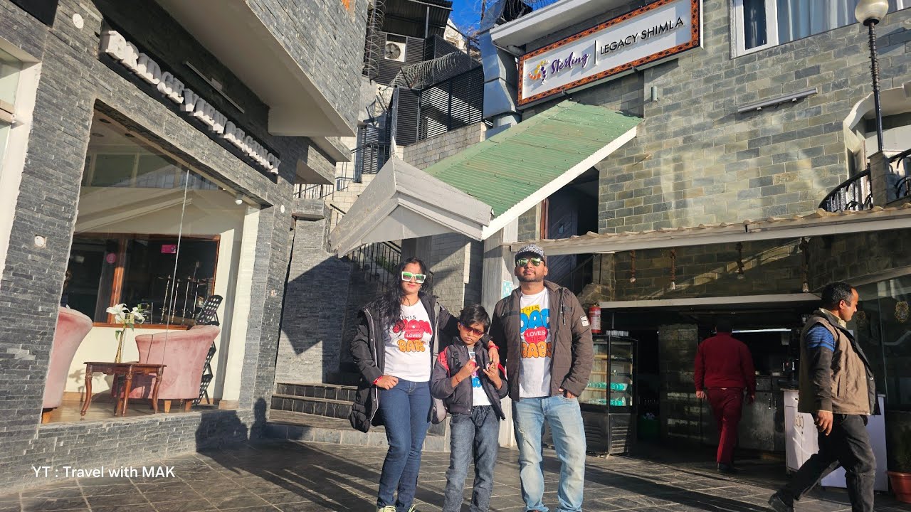 Sterling Legacy , Shimla Mall Road , Best location 4*Hotel in Shimla ( Property and Room tour )