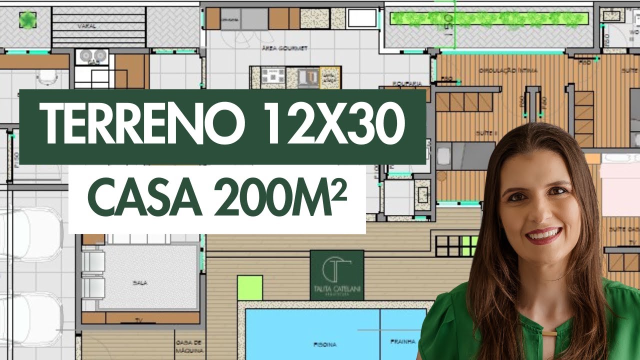TERRENO 12X30 - CASA 200M²