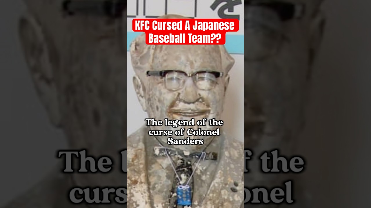 How Did Colonel Sanders CURSE A Japanese Baseball Team?? ⚾️ 🇯🇵 #japan #baseball