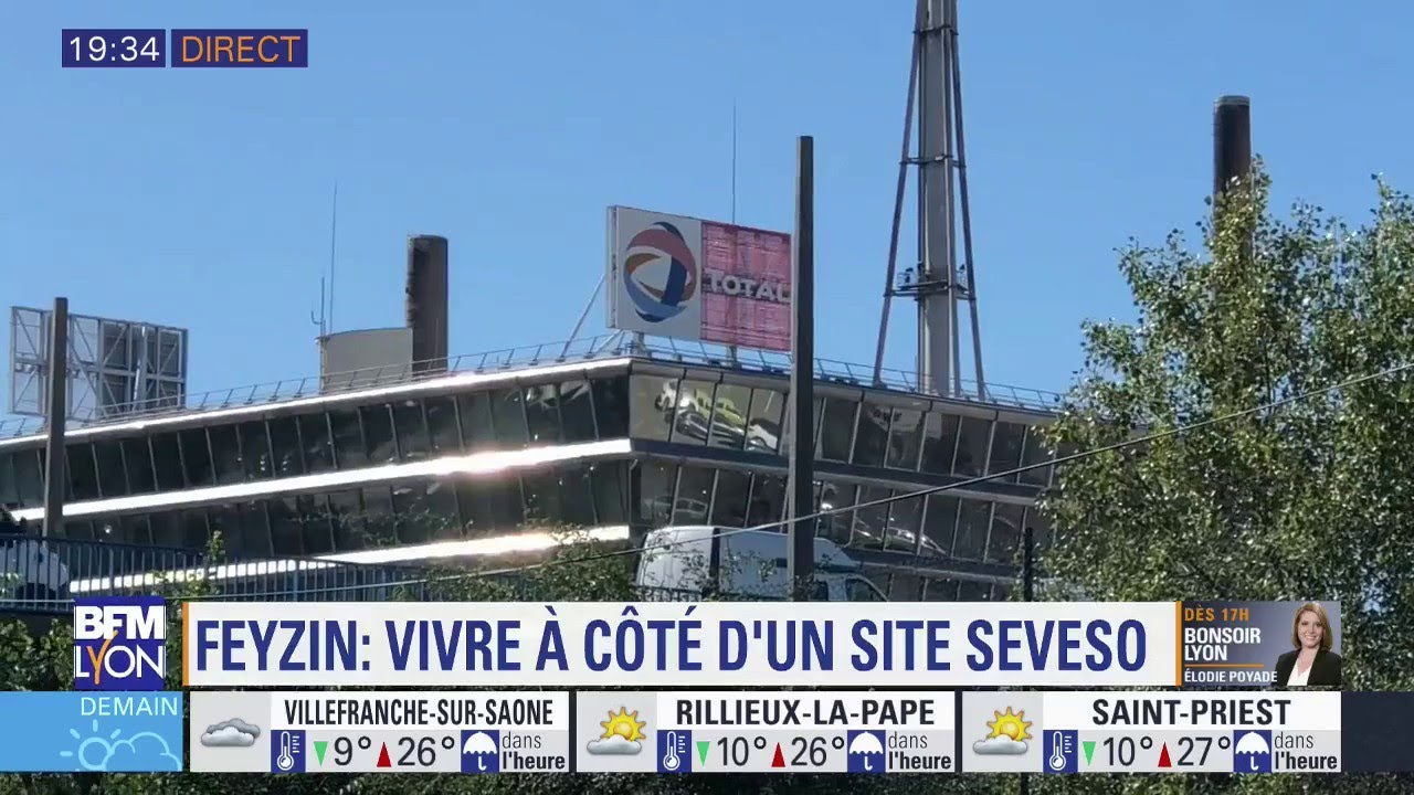 Feyzin : vivre à côté d'un site Seveso