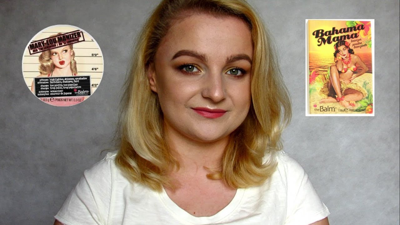 DUETY #2: test THE BALM Mary Lou Manizer i Bahama Mama | Weronika Gacka