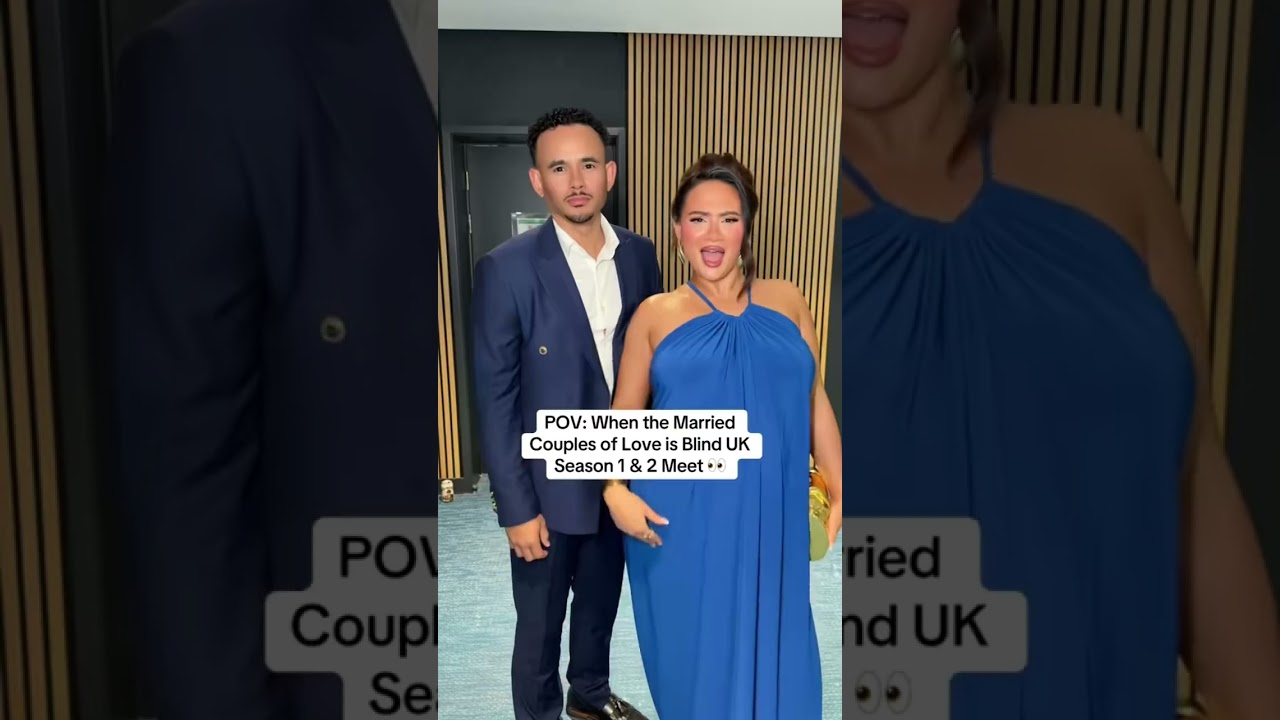 When the married couples from season 1 and 2 of Love is Blind UK meet👀 #loveisblinduk #loveisblind