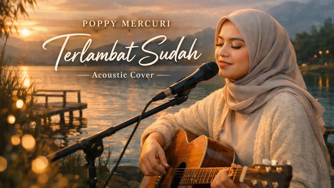 Terlambat Sudah – Poppy Mercuri (Cover Akustik) | Adem Tapi Bikin Hati Patah