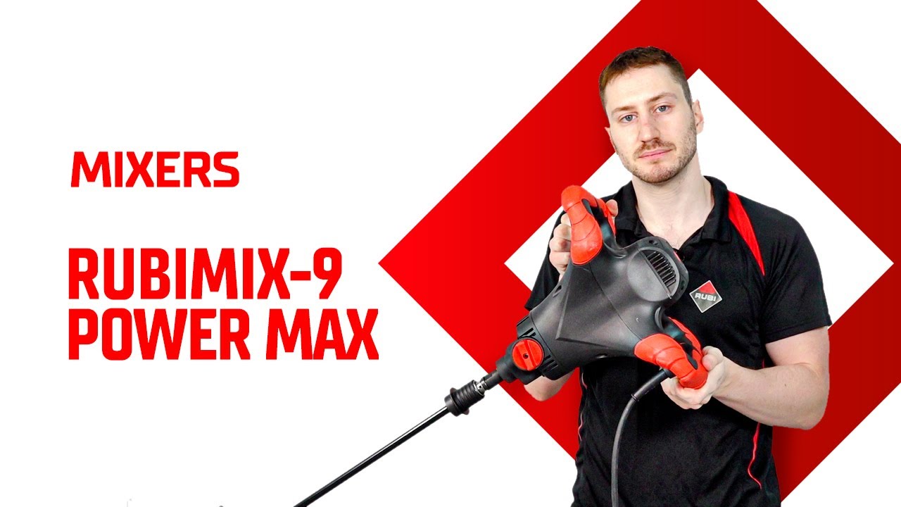 The Most Powerful Mixer, The RUBIMIX-9 POWER MAX