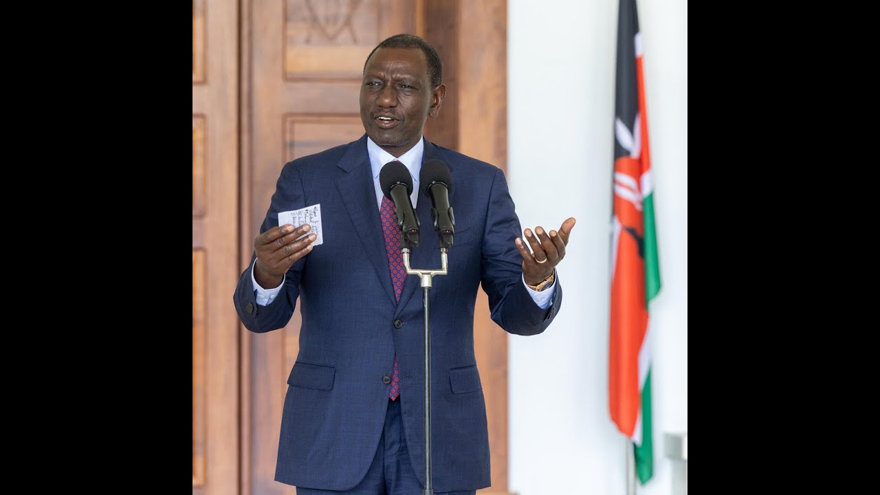 LIVE: President Ruto Hosts English Premier League Trophy Tour at State House, Nairobi
