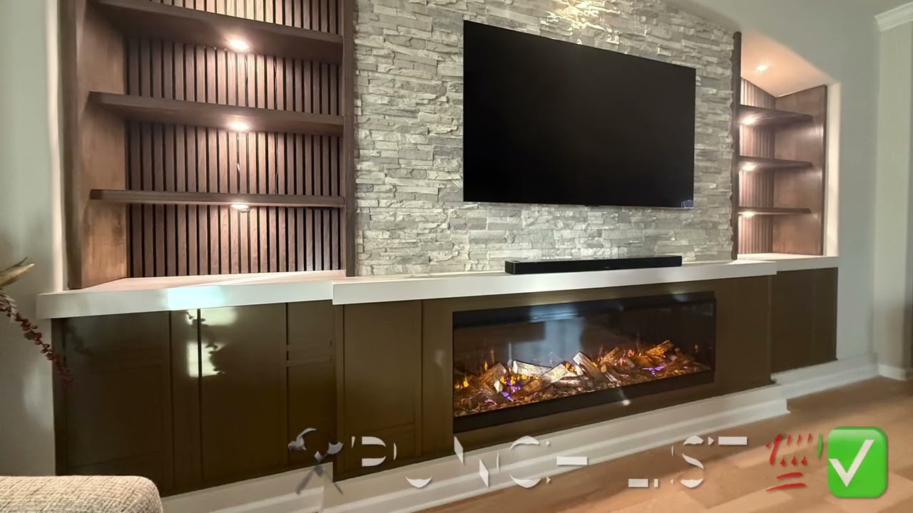 Media wall Built-In