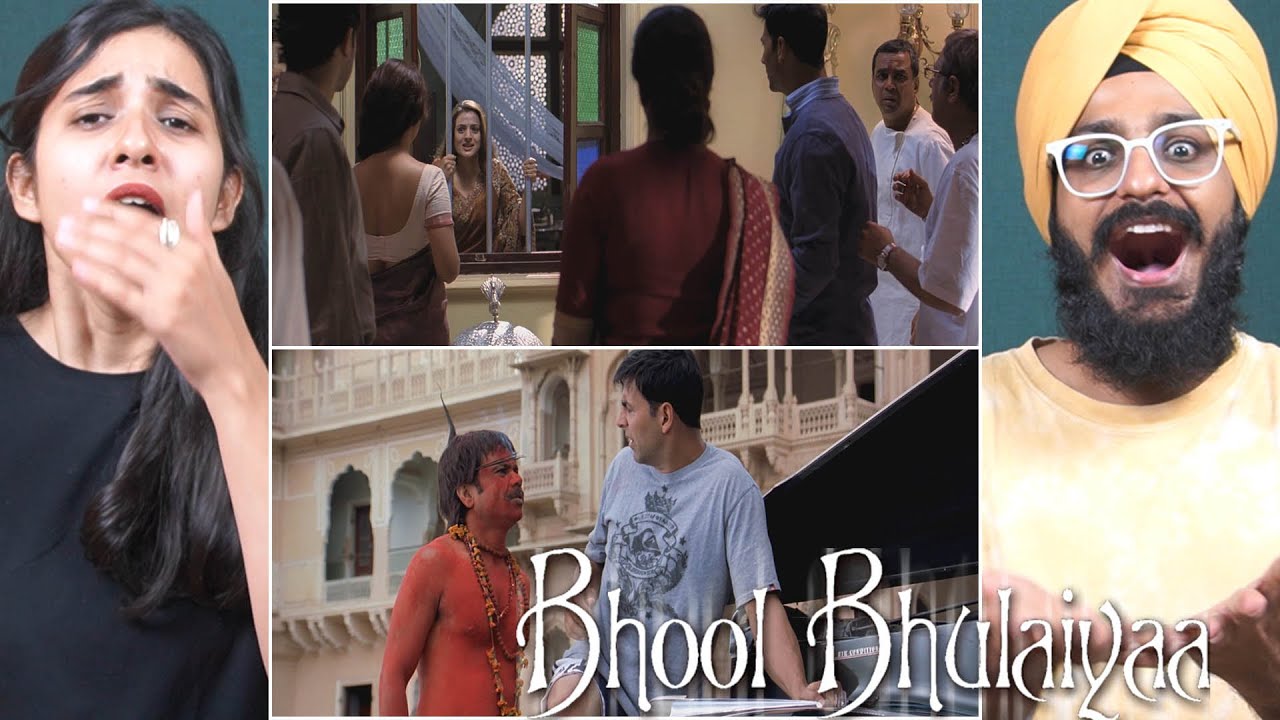 Bhool Bhulaiyaa Akshay Kumar Comedy Scene Reaction | Akshay Kumar, Vidya Balan