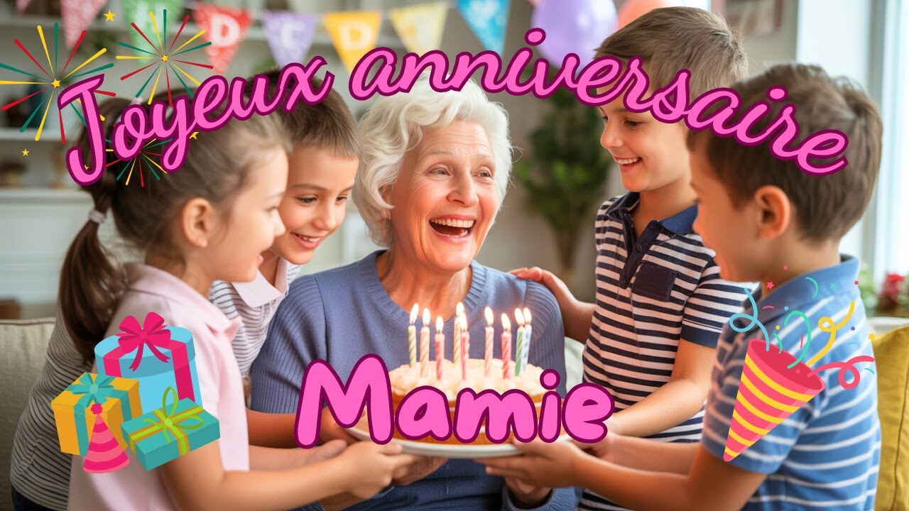 On t’aime Mamie 🎉 Une chanson pour ton anniversaire !