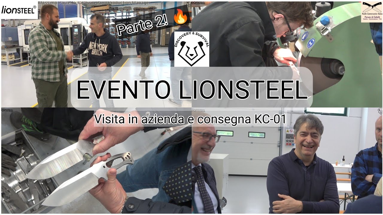 EVENTO LIONSTEEL KC-01, Parte 2°