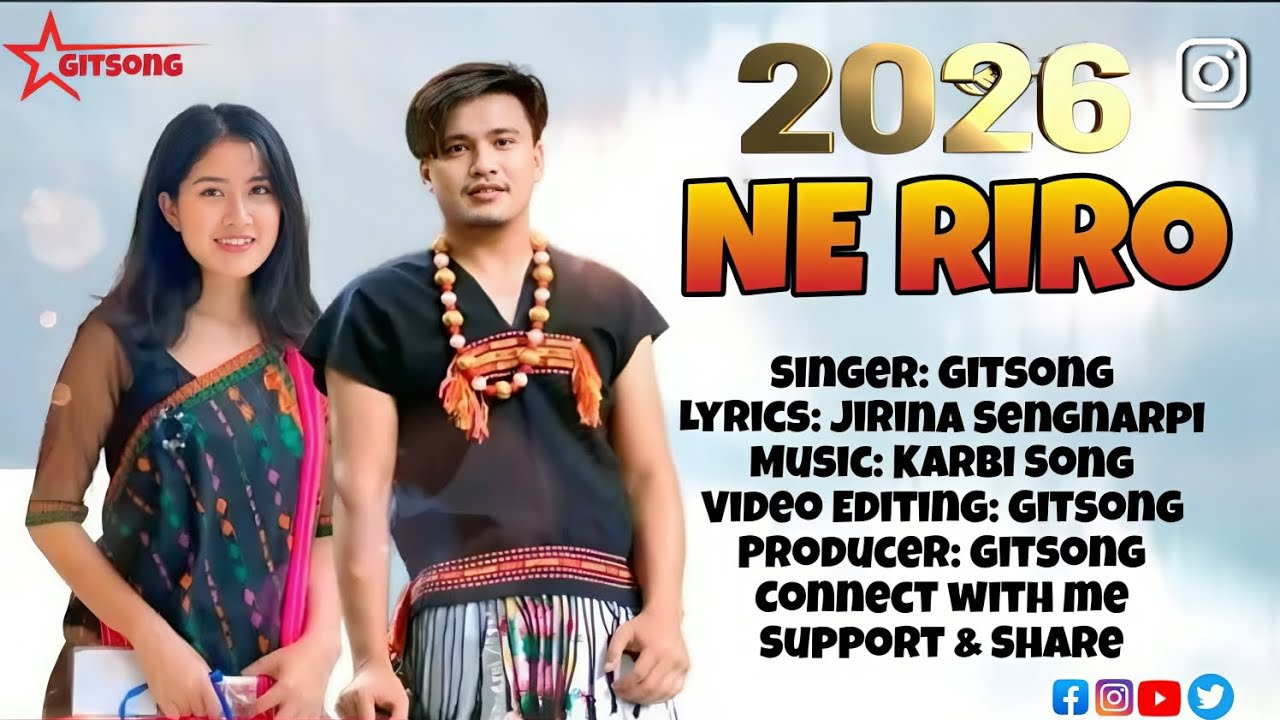 NE RIRO || Gitsong (new karbi song ZKYF female male voice #jonji 2026 🥰⤵️ 