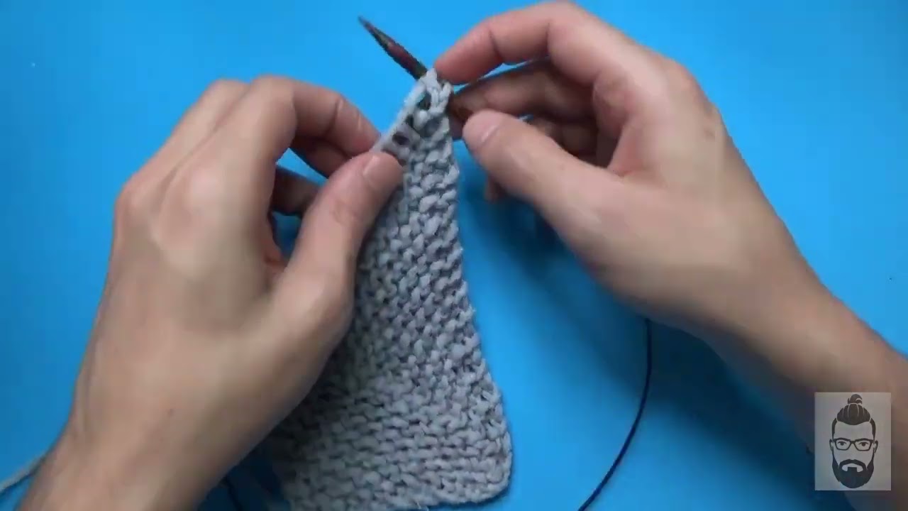 Cachecol Muldirecional em tricô, com efeito lindo e fácil de fazer!
