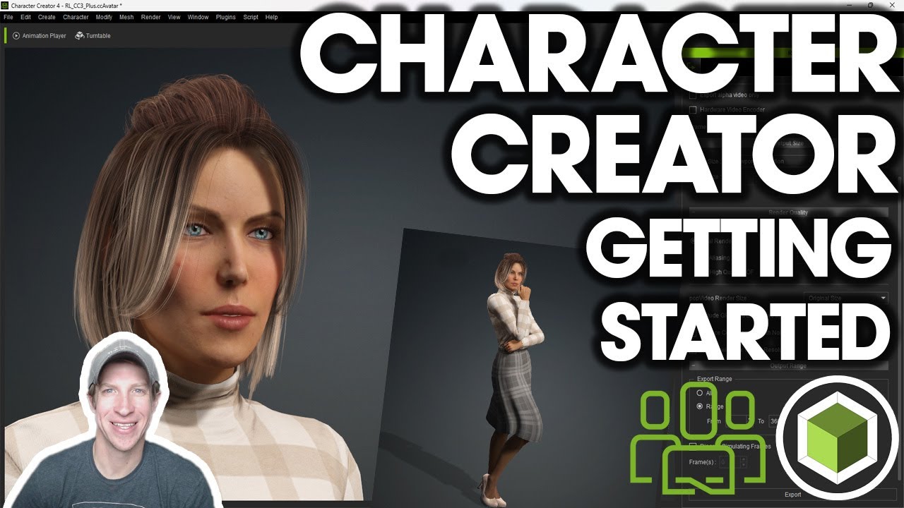 Getting Started with Character Creator Part 1 - BEGINNERS START HERE!
