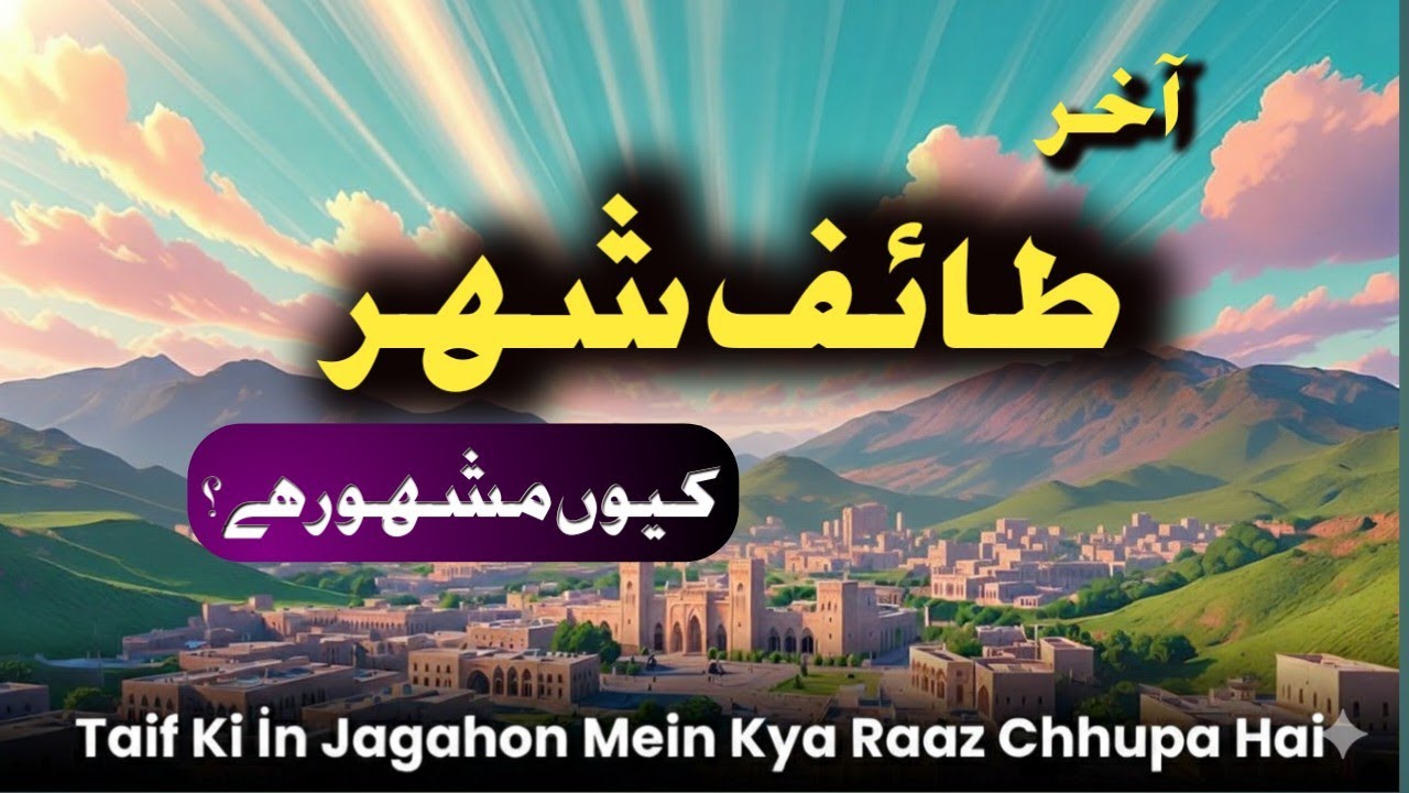 Taif Ki 5 Tareekhi Jagahain — Sach Jaan Kar Aap Ka Nazariya Badal Jayega!”