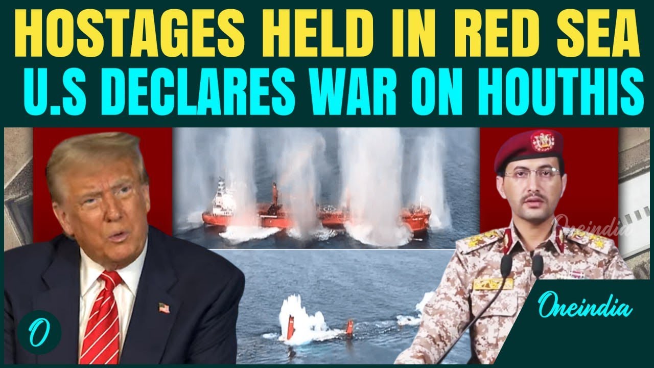 Houthis' Biggest Blow To Israel In Red Sea; Houthi Sink Eternity C Ship, Kidnap Crew | US Furious
