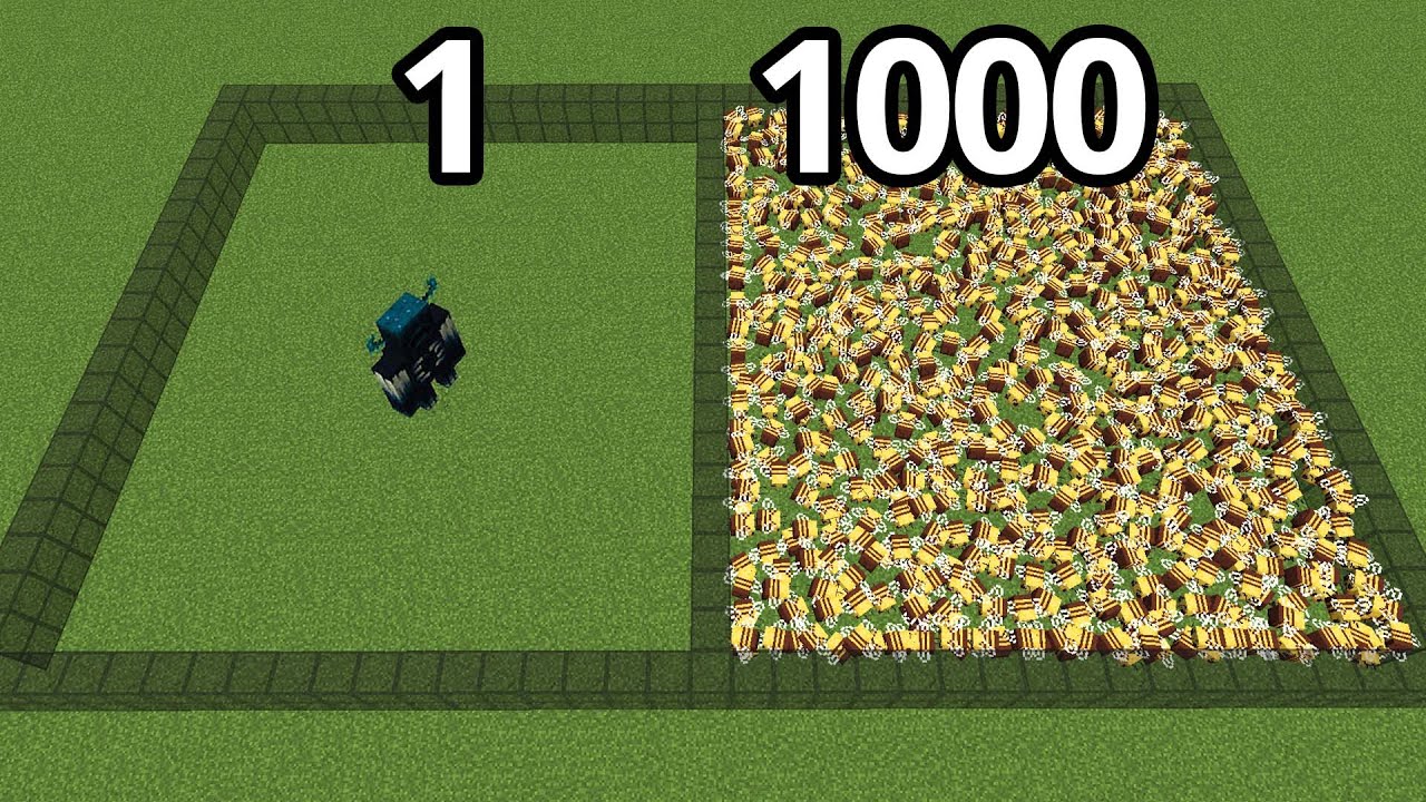 warden vs 1000 bees