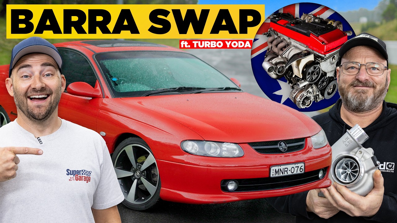 BARRA + 8HP для Holden Monaro