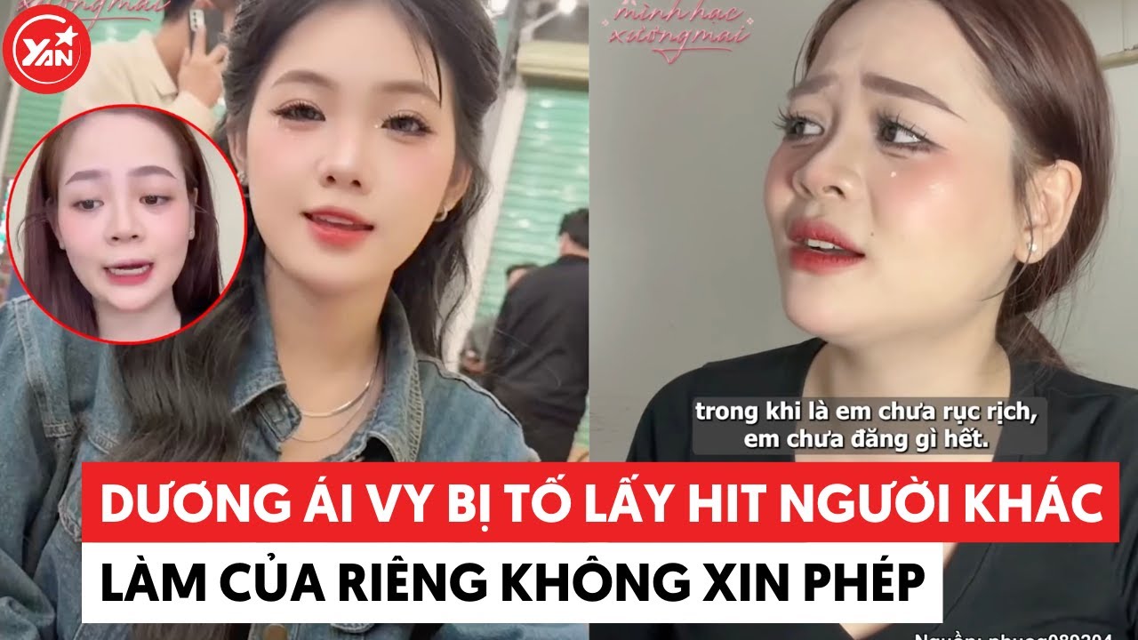 Dương Ái Vy bị tố lấy hit người khác làm của riêng không xin phép #duongaivy