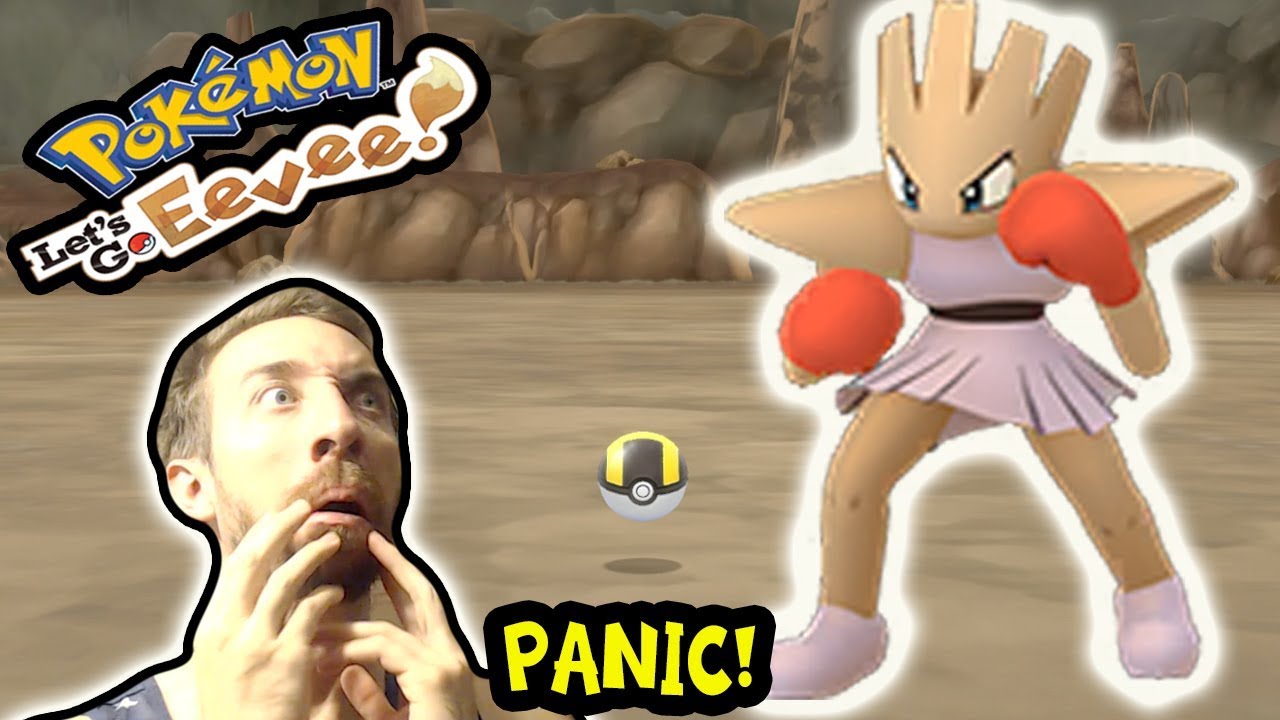 SHINY HITMONCHAN REACTION! *FREAKOUT!* Pokemon Let's Go