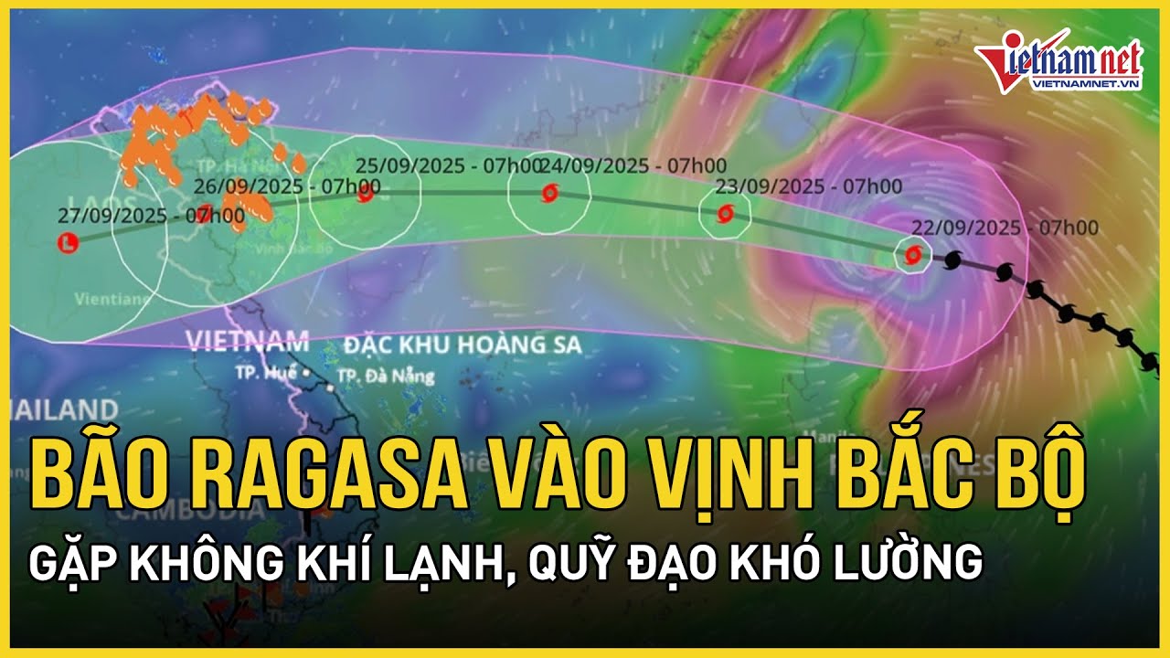 Tin b&atilde;o mới nhất: Kh&ocirc;ng kh&iacute; lạnh xuất hiện sớm, c&oacute; l&agrave;m 'lệch' quỹ đạo si&ecirc;u b&atilde;o số 9 Ragasa?