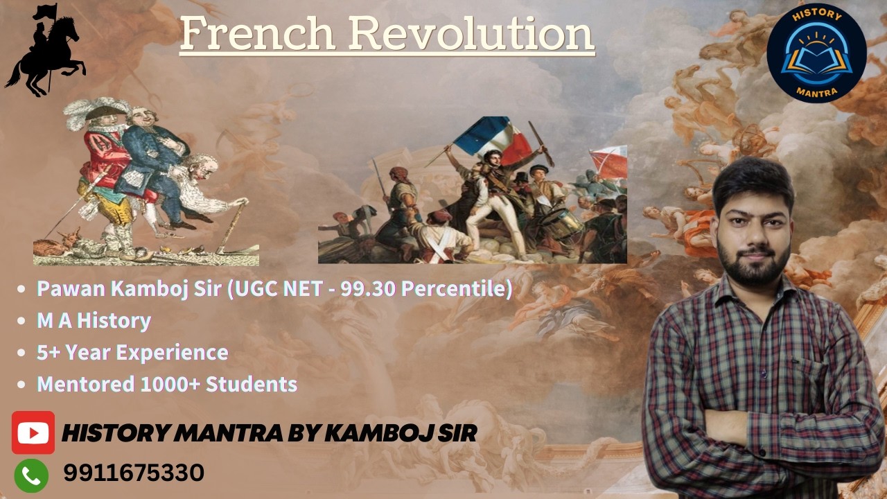 TGT History I French Revolution Part 6 by PAWAN KAMBOJ SIR I APPSC I ACHIEVERS MANTRA I TGT
