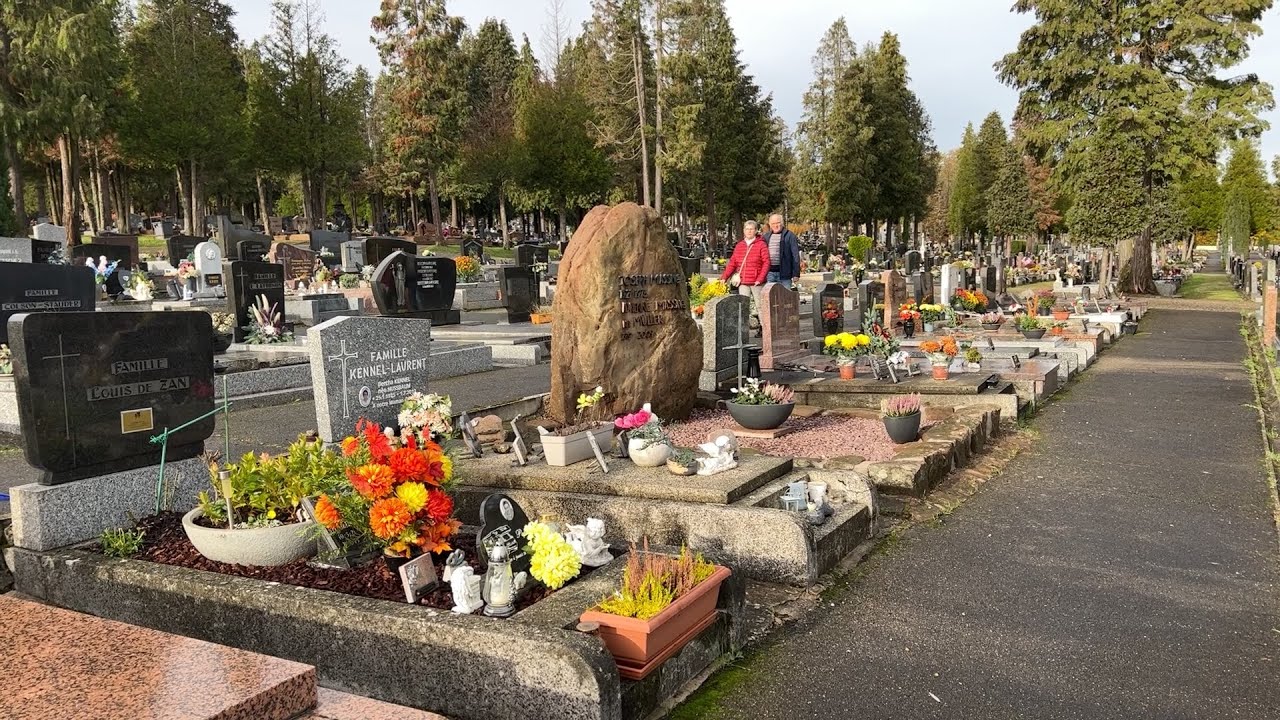 Les fleurs à la Toussaint