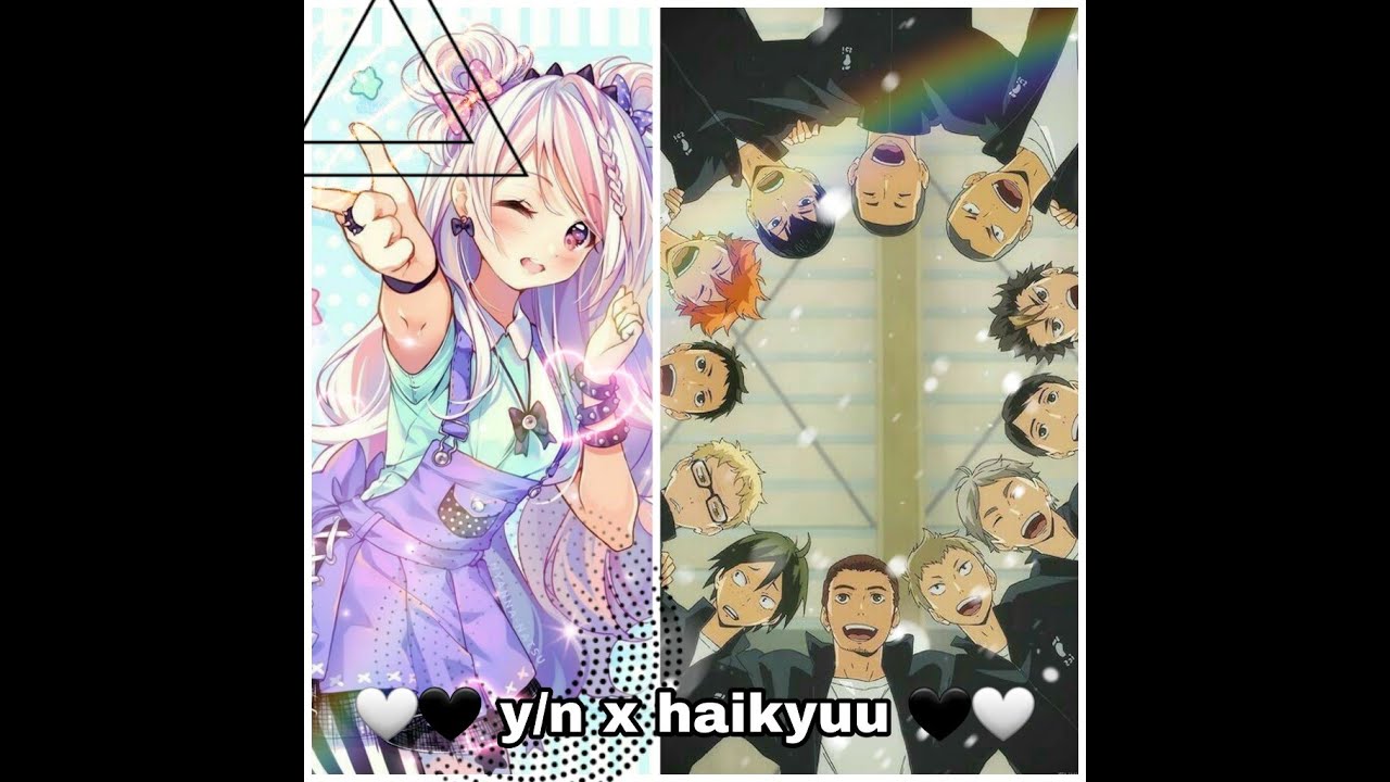 🤍🖤 y/n x haikyuu 🖤🤍 // Part 1