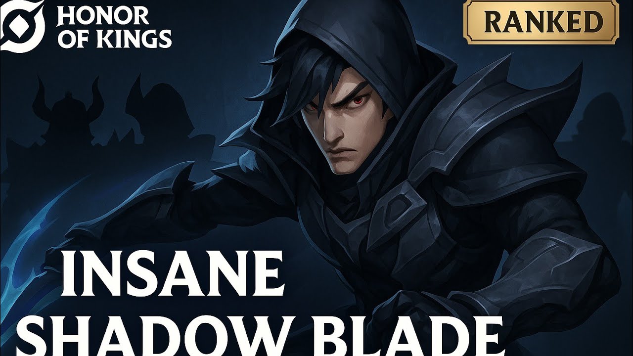 SHADOW BLADE IS AN INSANE  JUNGLER 😱/  HONOR OF KINGS