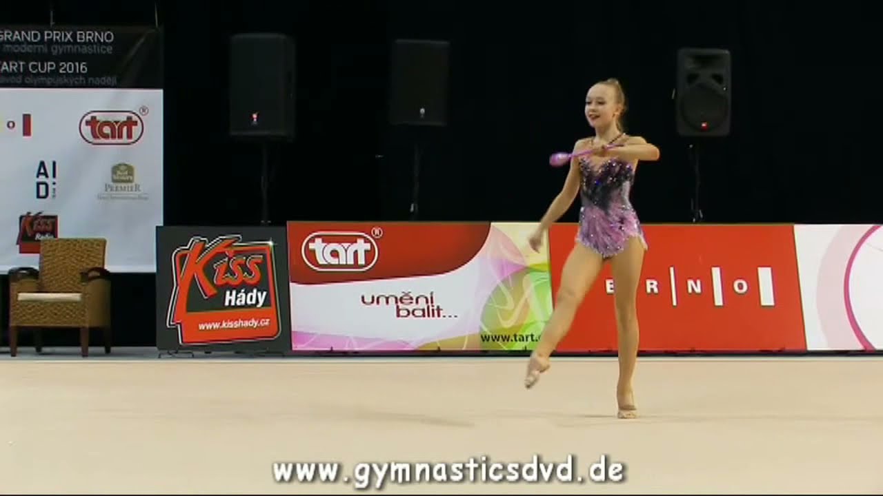 Alina Chamzina (CZE) - Junior 05 - Tart-Cup Brno 2016