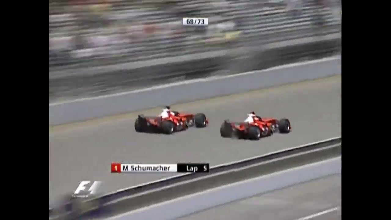 The Greatest Sounding Restart in F1 History - U.S. Grand Prix 2004 
