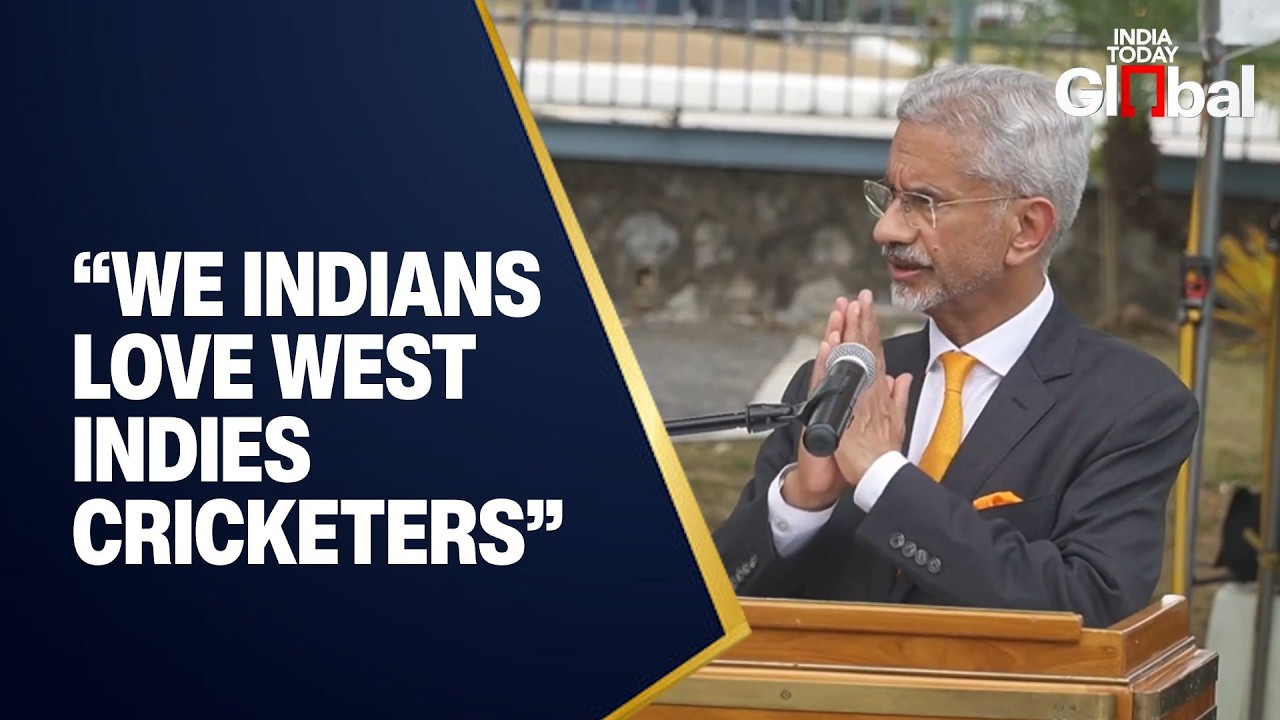 LIVE: EAM S Jaishankar Addresses Flag Raising Ceremony at Trinidad & Tobago Foreign Ministry
